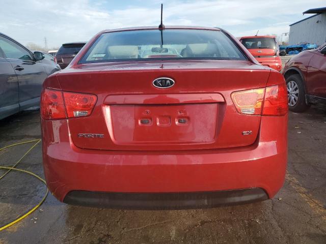 KNAFU4A29B5329546 - 2011 KIA FORTE EX RED photo 6