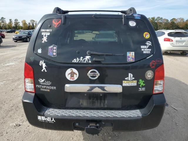 5N1AR18U45C782960 - 2005 NISSAN PATHFINDER LE BLACK photo 6