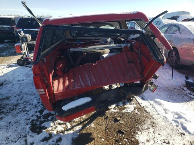 1D7HG32X73S348886 - 2003 DODGE DAKOTA SPORT RED photo 6