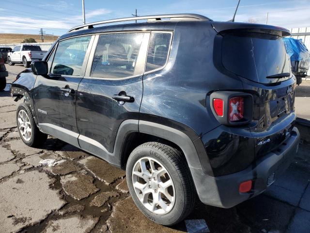 ZACCJBBB2JPJ20489 - 2018 JEEP RENEGADE LATITUDE BLACK photo 2