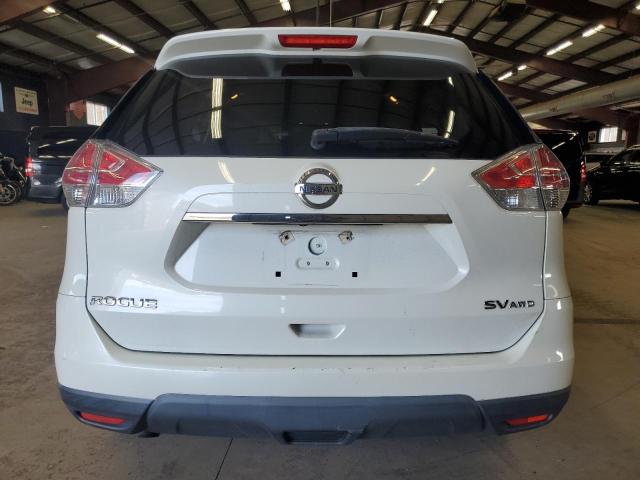 5N1AT2MV8FC884043 - 2015 NISSAN ROGUE S WHITE photo 6