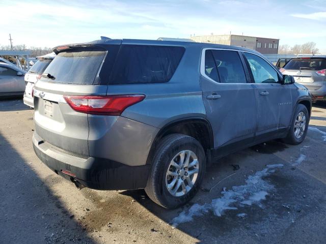 1GNERFKW8LJ238233 - 2020 CHEVROLET TRAVERSE LS GRAY photo 3