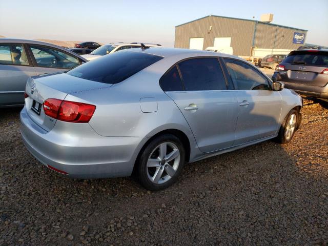 3VW3L7AJXEM325132 - 2014 VOLKSWAGEN JETTA TDI SILVER photo 3