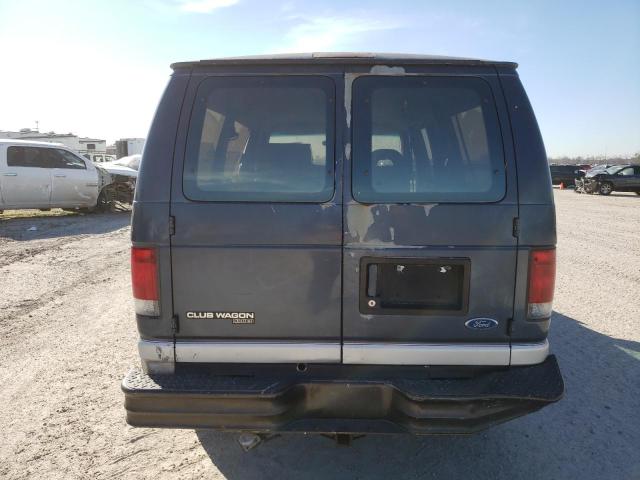 1FMEE11L7VHB42839 - 1997 FORD ECONOLINE E150 GRAY photo 6