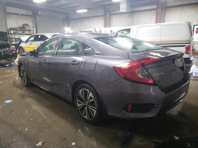 19XFC1F7XHE008265 - 2017 HONDA CIVIC EXL ნაცრისფერი ფოტო 2