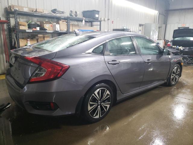 19XFC1F7XHE008265 - 2017 HONDA CIVIC EXL ნაცრისფერი ფოტო 3