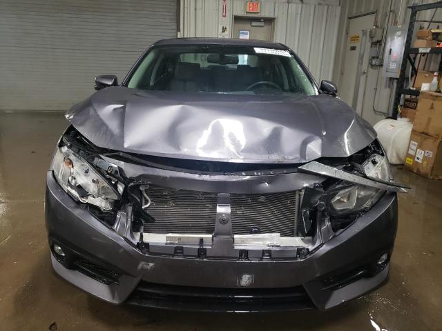 19XFC1F7XHE008265 - 2017 HONDA CIVIC EXL ნაცრისფერი ფოტო 5