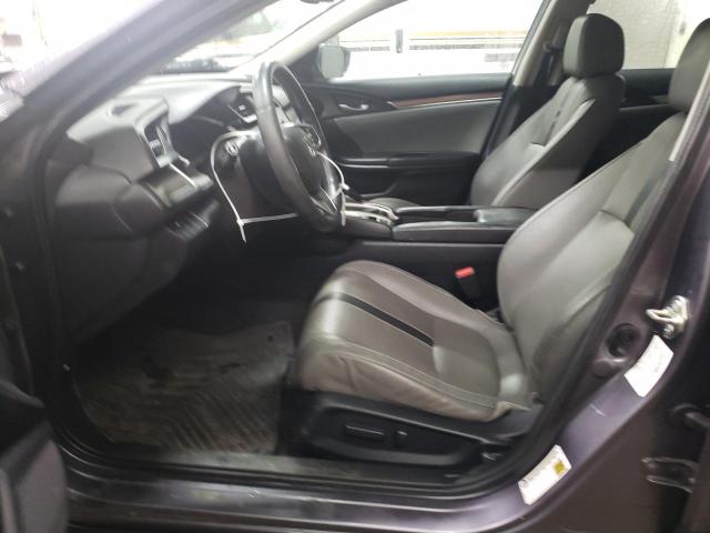 19XFC1F7XHE008265 - 2017 HONDA CIVIC EXL ნაცრისფერი ფოტო 7