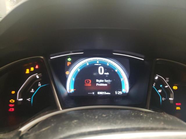 19XFC1F7XHE008265 - 2017 HONDA CIVIC EXL ნაცრისფერი ფოტო 9