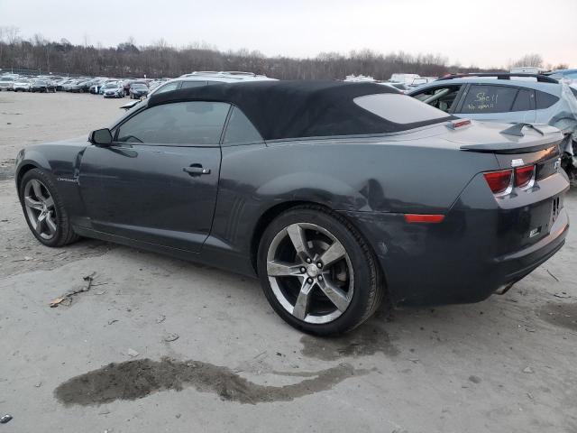 2G1FC3D38C9206581 - 2012 CHEVROLET CAMARO LT CHARCOAL photo 2