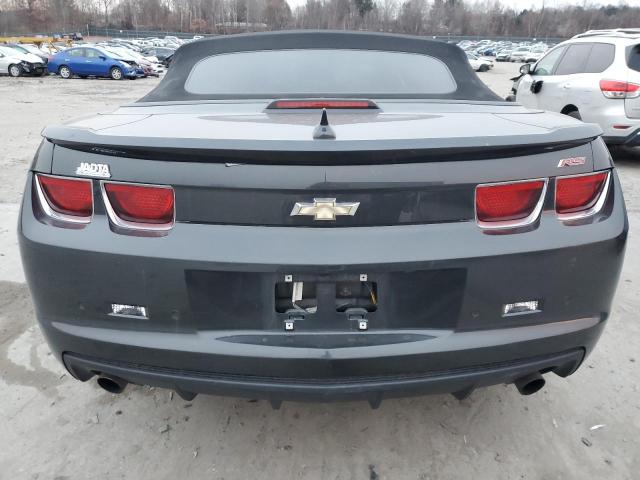 2G1FC3D38C9206581 - 2012 CHEVROLET CAMARO LT CHARCOAL photo 6