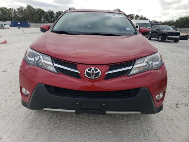 JTMRFREV4FD147373 - 2015 TOYOTA RAV4 XLE RED photo 5