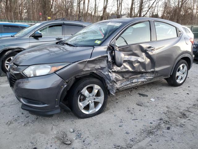 3CZRU6H37GM722791 - 2016 HONDA HR-V LX GRAY photo 1