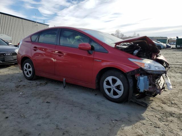 JTDKN3DU1C0336740 - 2012 TOYOTA PRIUS RED photo 4