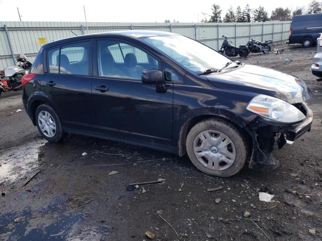 3N1BC1CP6BL492136 - 2011 NISSAN VERSA S BLACK photo 4