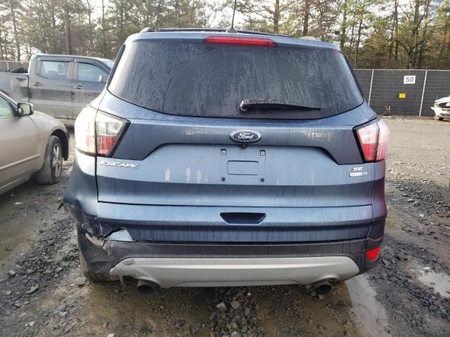 1FMCU9GD1JUA60020 - 2018 FORD ESCAPE SE BLUE photo 6