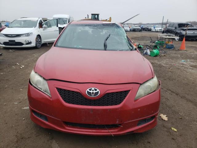 4T1BE46K47U006506 - 2007 TOYOTA CAMRY CE RED photo 5