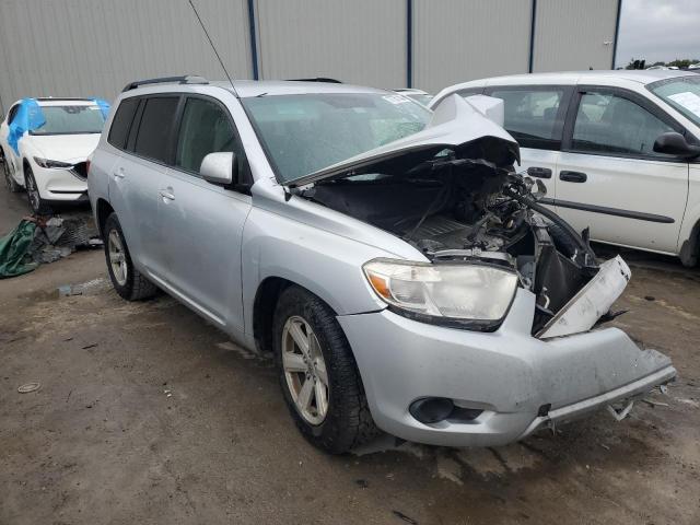 5TDZK3EH7AS011268 - 2010 TOYOTA HIGHLANDER SILVER photo 4