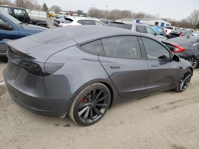 5YJ3E1EB0JF112024 - 2018 TESLA MODEL 3 CHARCOAL photo 3