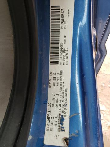 1C3LC45K28N247058 - 2008 CHRYSLER SEBRING BLUE photo 12