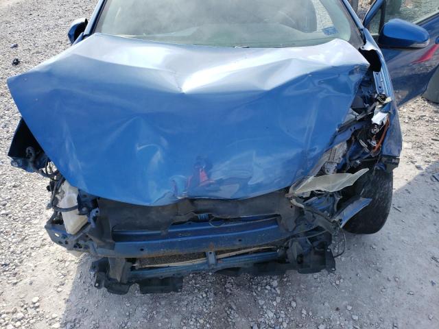 JTDKDTB3XC1019904 - 2012 TOYOTA PRIUS C BLUE photo 12