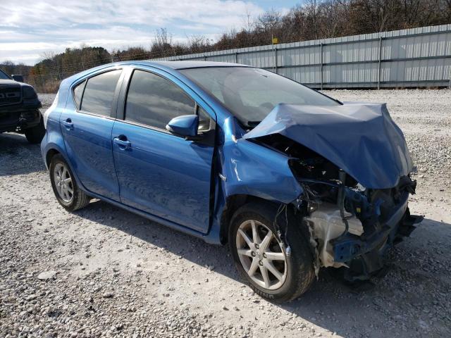 JTDKDTB3XC1019904 - 2012 TOYOTA PRIUS C BLUE photo 4