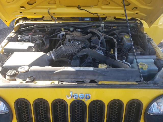 1J4GA39178L511945 - 2008 JEEP WRANGLER U X YELLOW photo 12