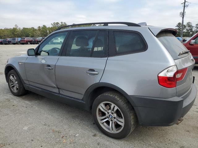 WBXPA93425WD03869 - 2005 BMW X3 3.0I GRAY photo 2