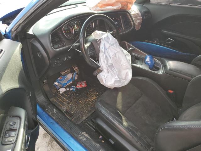 2C3CDZFJ0KH649516 - 2019 DODGE CHALLENGER R/T SCAT PACK BLUE photo 8