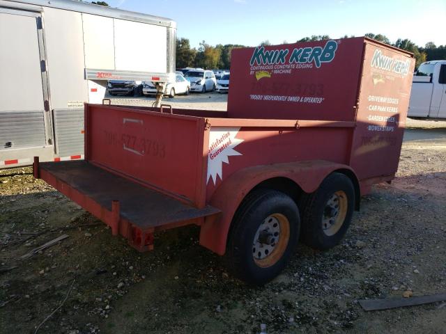 1A9EE1625ED853293 - 2014 UTILITY TRAILER წითელი ფოტო 4