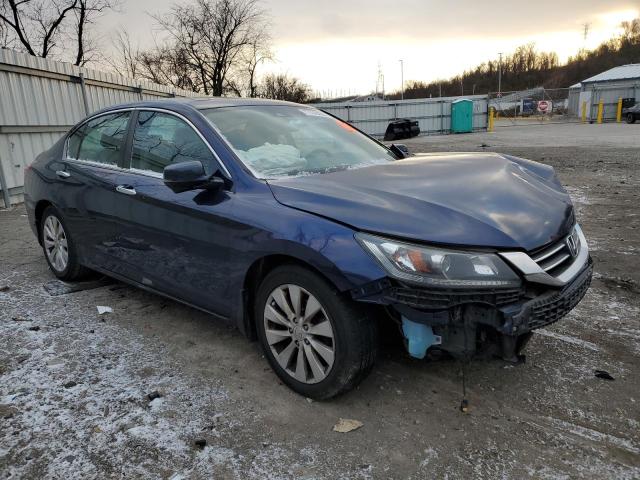 1HGCR2F82FA133990 - 2015 HONDA ACCORD EXL BLUE photo 4