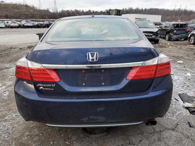 1HGCR2F82FA133990 - 2015 HONDA ACCORD EXL BLUE photo 6