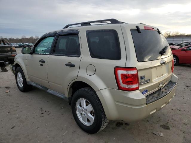 1FMCU9DG9AKC98207 - 2010 FORD ESCAPE XLT BEIGE photo 2