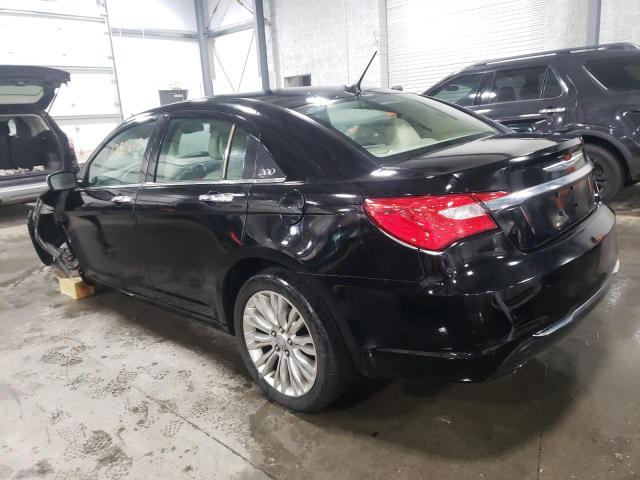 1C3BC2FG6BN571213 - 2011 CHRYSLER 200 LIMITED BLACK photo 2