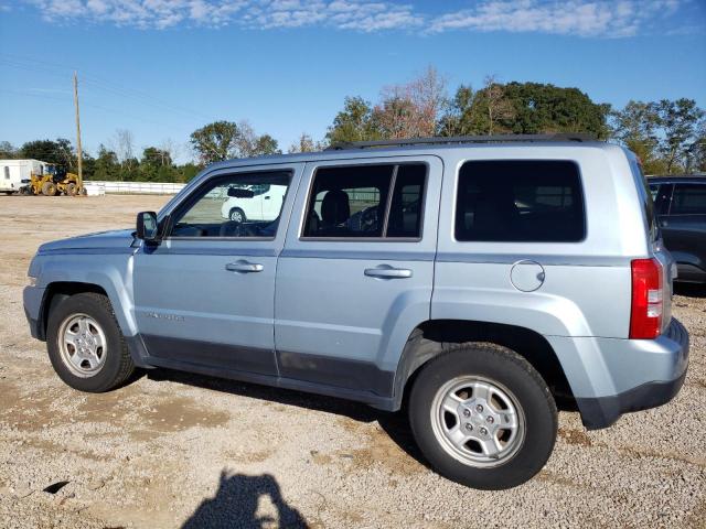 1C4NJPBA7ED594135 - 2014 JEEP PATRIOT SPORT BLUE photo 2