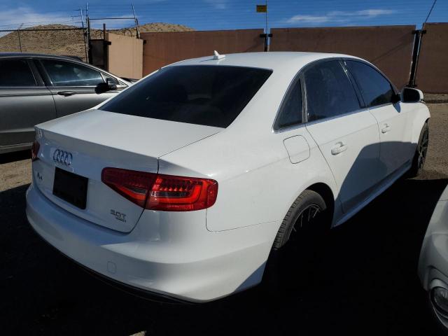 WAUBFAFL5EN023490 - 2014 AUDI A4 PREMIUM WHITE photo 3