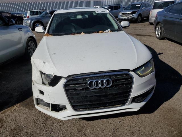 WAUBFAFL5EN023490 - 2014 AUDI A4 PREMIUM WHITE photo 5