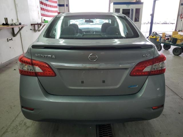 3N1AB7AP9DL712733 - 2013 NISSAN SENTRA S GRAY photo 6