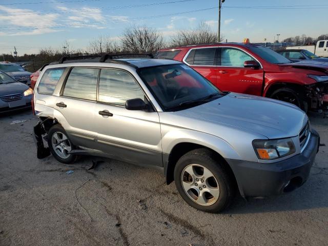 JF1SG63673H742270 - 2003 SUBARU FORESTER 2.5X SILVER photo 4