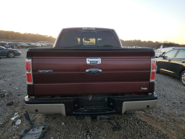 1FTFW1EV1AFB42018 - 2010 FORD F150 SUPERCREW BURGUNDY photo 6