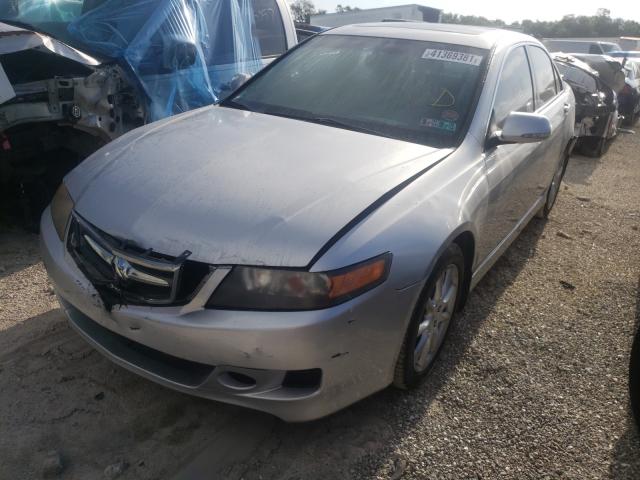 JH4CL968X8C015989 - 2008 ACURA TSX SILVER photo 2