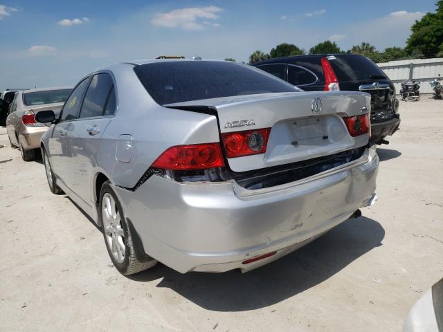 JH4CL968X8C015989 - 2008 ACURA TSX SILVER photo 3