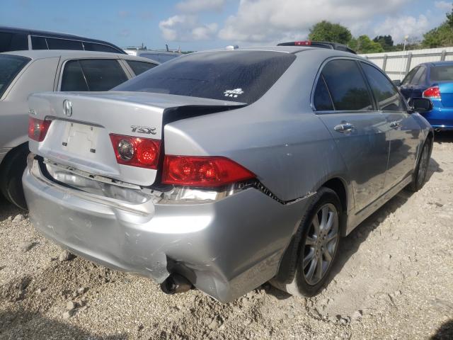 JH4CL968X8C015989 - 2008 ACURA TSX SILVER photo 4