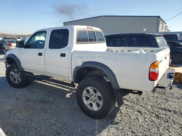 5TEGM92N44Z396214 - 2004 TOYOTA TACOMA DOUBLE CAB PRERUNNER WHITE photo 2