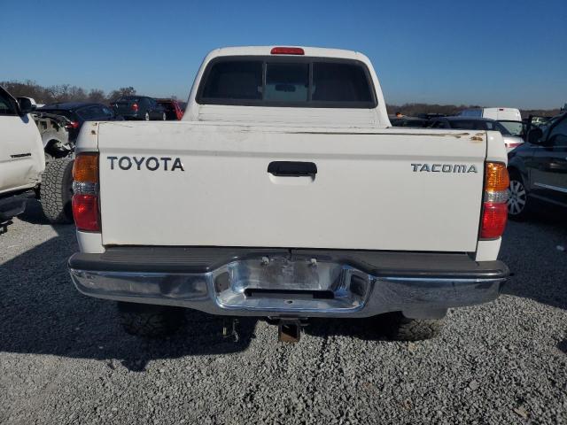5TEGM92N44Z396214 - 2004 TOYOTA TACOMA DOUBLE CAB PRERUNNER WHITE photo 6