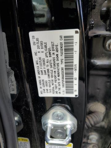 1HGCP2F48AA024381 - 2010 HONDA ACCORD LXP BLACK photo 13