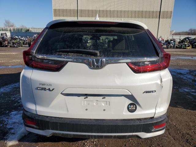 2HKRW2H86LH627756 - 2020 HONDA CR-V EXL WHITE photo 6