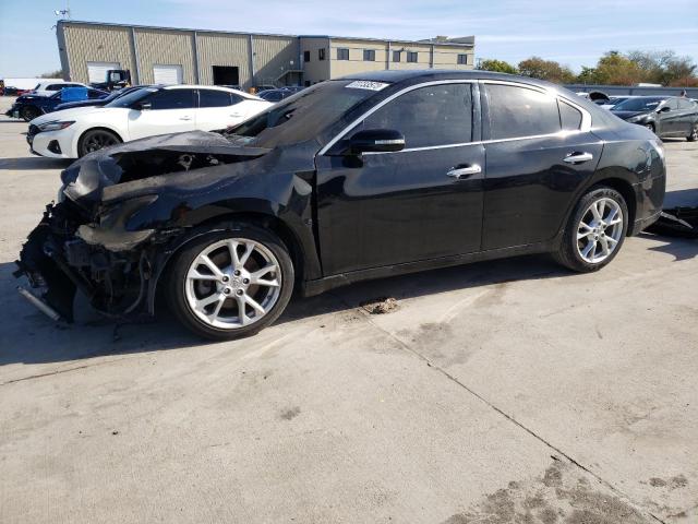 1N4AA5AP8EC445754 - 2014 NISSAN MAXIMA S BLACK photo 1