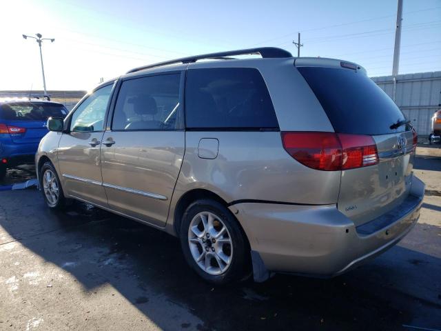 5TDZA22C84S155244 - 2004 TOYOTA SIENNA XLE BEIGE photo 2