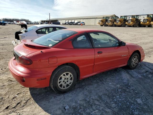 1G2JB124227234790 - 2002 PONTIAC SUNFIRE SE RED photo 3